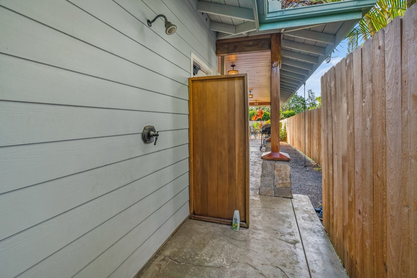 Outdoor shower